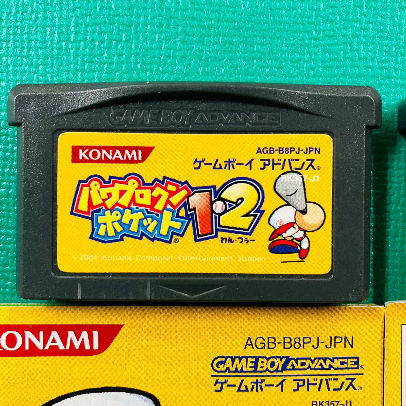 ソフト、取説のみ】ゲームボーイアドバンス パワプロクンポケット1・2