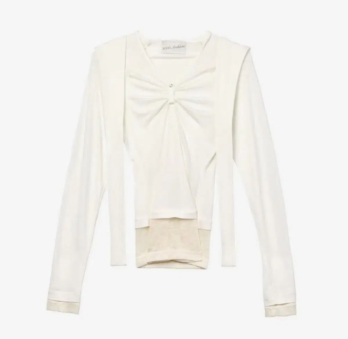 2000ブルーアーカイブ ブルアカ レイヤード シャーリング フード