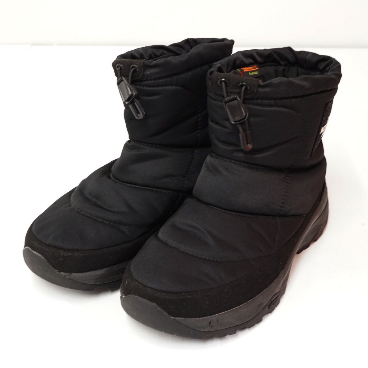 THE NORTH FACE ザノースフェイス スノーブーツ USED品 ロゴショート