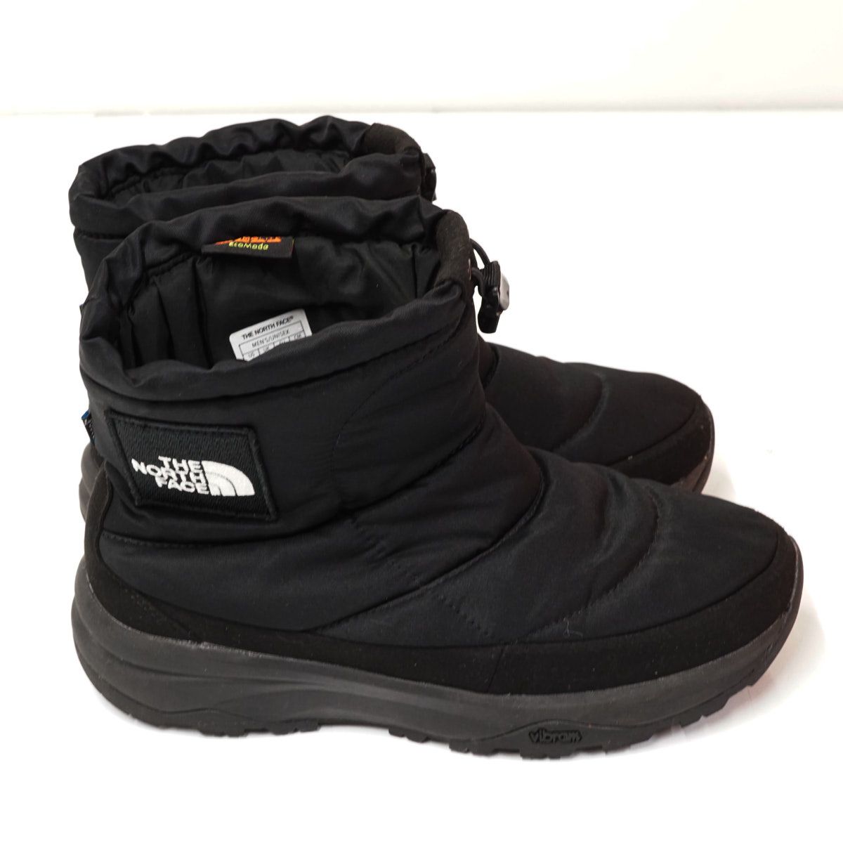 THE NORTH FACE ザノースフェイス スノーブーツ USED品 ロゴショート