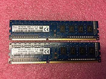 【】Hynix hmt451u6bfr8?C-pb 8?GB 2?X 4?GB pc3???12800u ddr3?1600?cl11デスクトップメモリキット