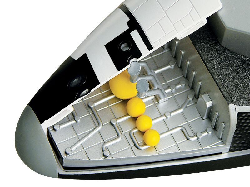 4D ビジョン (宇宙) - カットアウェイ 1/72 スペース シャトル 4D