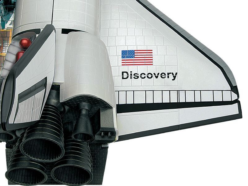 4D ビジョン (宇宙) - カットアウェイ 1/72 スペース シャトル 4D