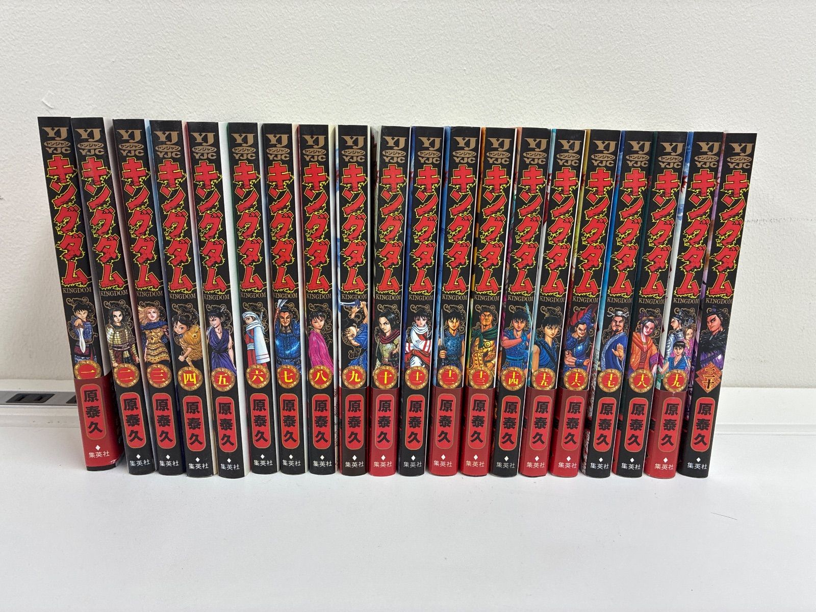 キングダム 1巻〜44巻➕キングダム英雄列伝 ⚠️39巻欠品 計44冊