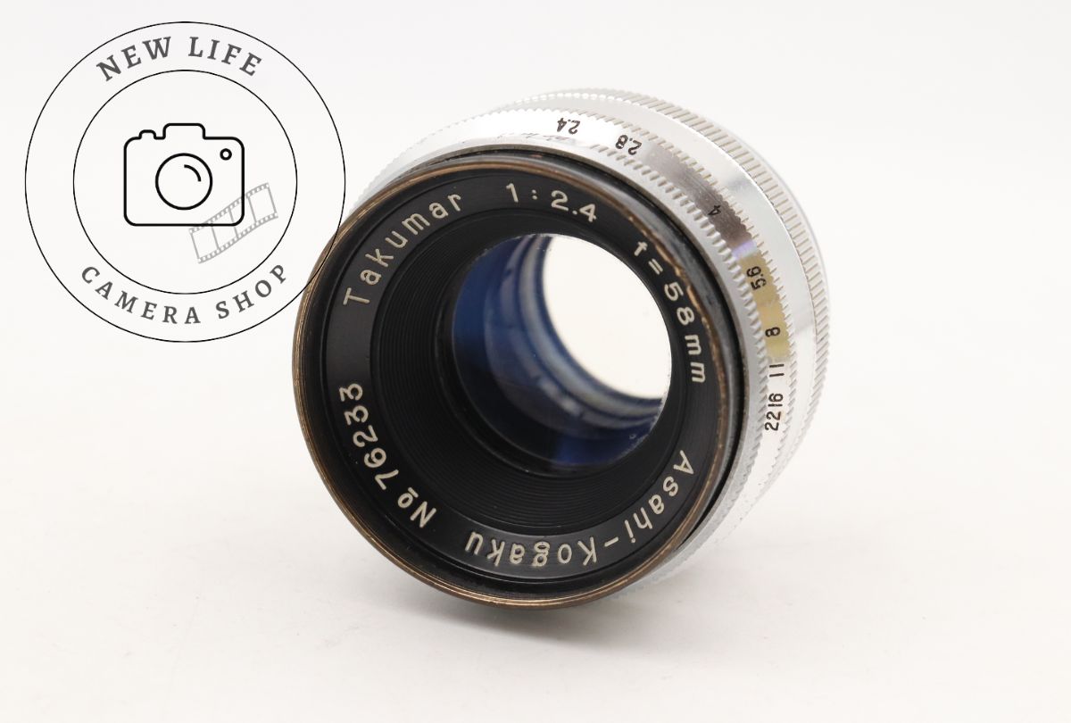 良品☆PENTAX ペンタックス Asahi Kogaku Takumar 58mm F2.4 ###15391