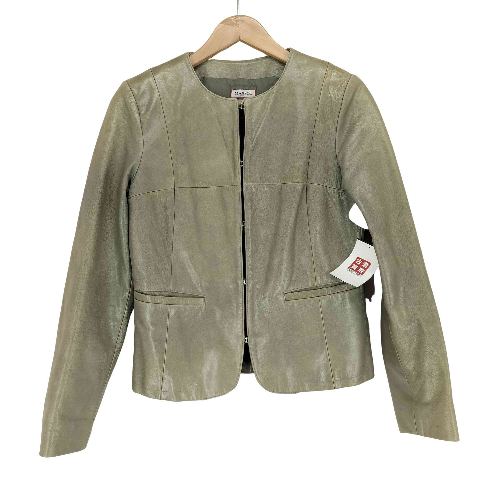 マックスアンドコー　Max&Co.　レザージャケット　サイズ40 マックスアンドコー Max&Co. レザージャケット サイズ40 マックス
