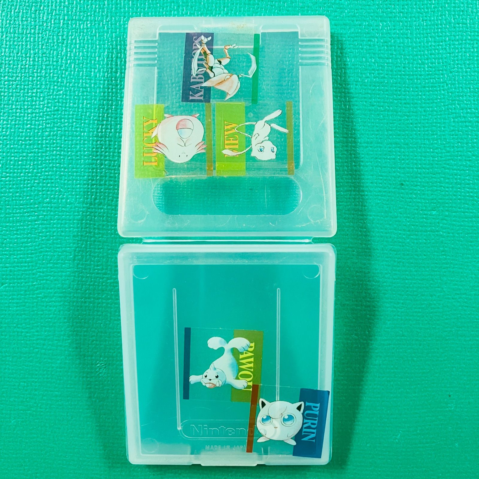 取説あり、ケース付き】ゲームボーイカラー ポケットモンスター 金