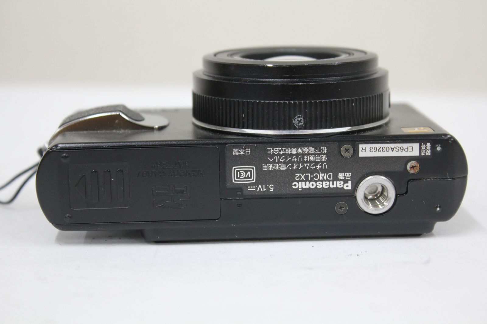 返品保証】 パナソニック Panasonic LUMIX DMC-LX2 ブラック