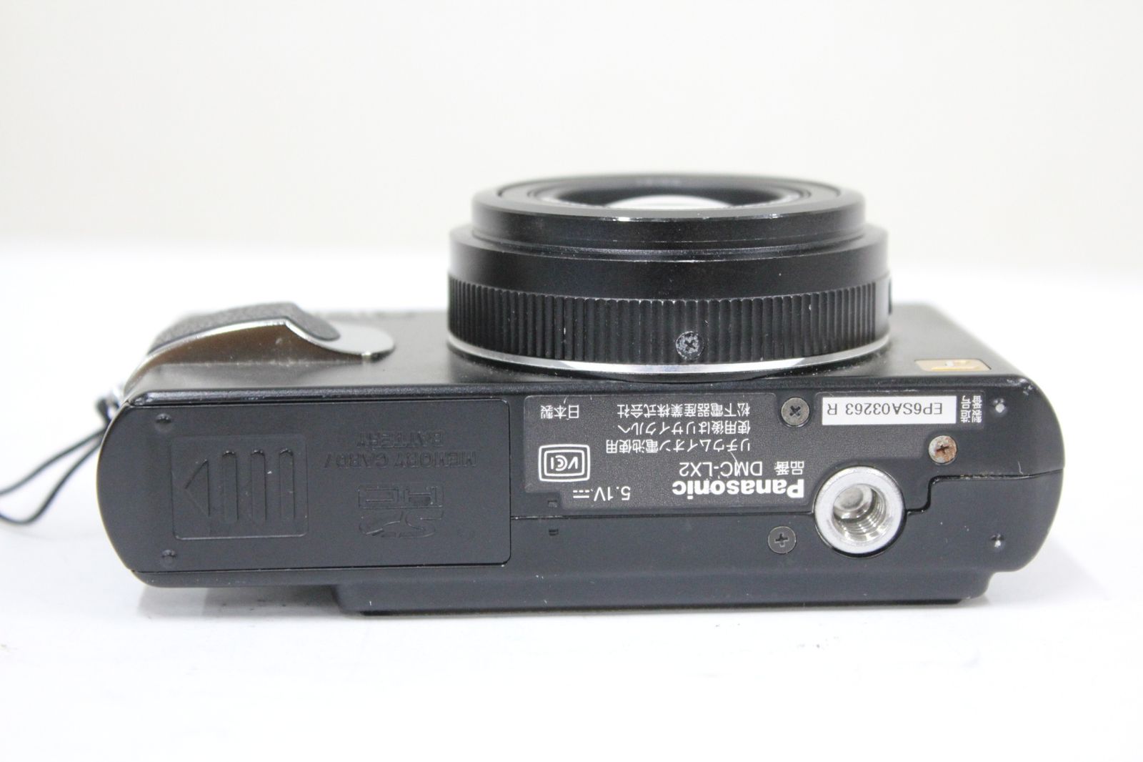 返品保証】 パナソニック Panasonic LUMIX DMC-LX2 ブラック