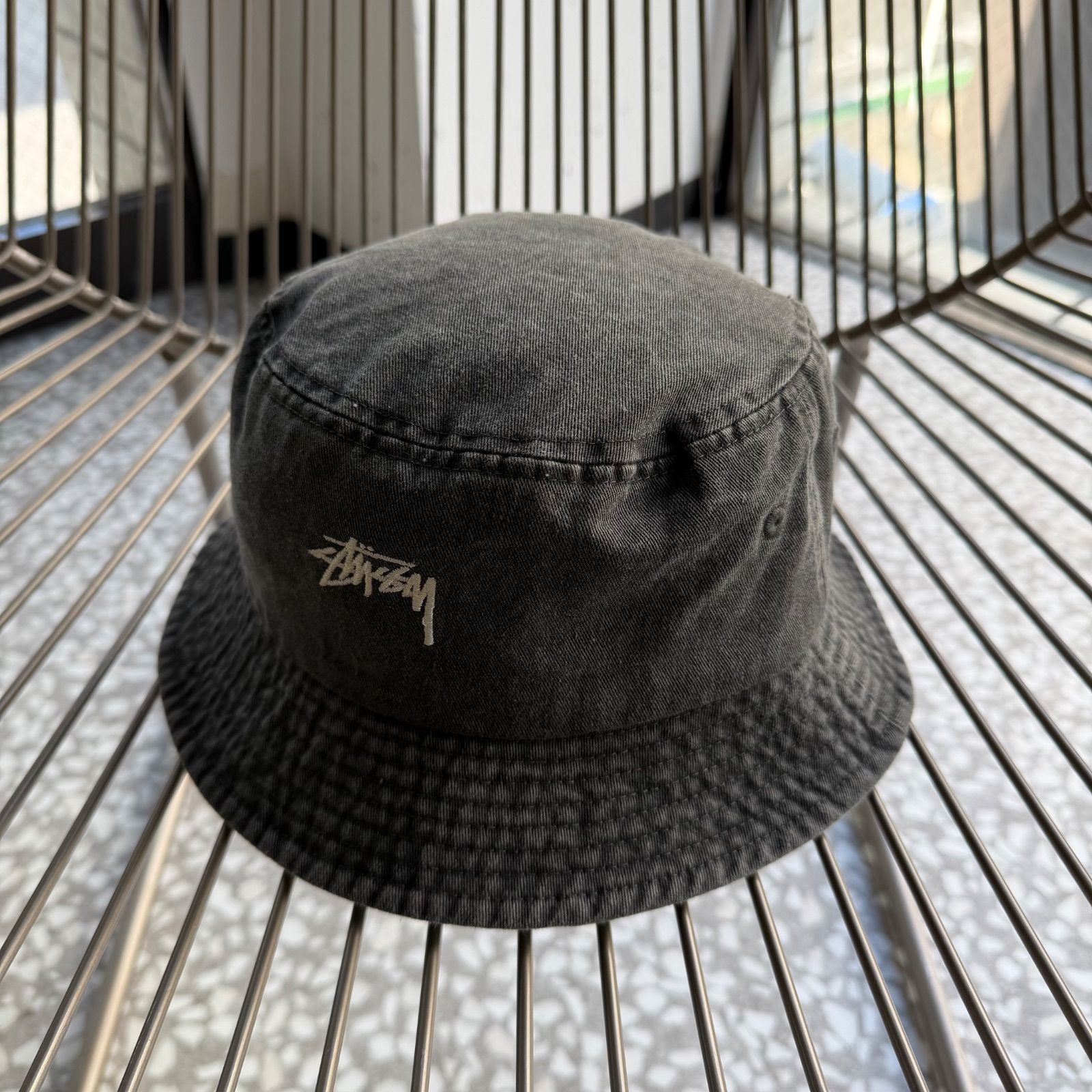 STUSSY / logo bucket hat【フェード、バケットハット】ステューシー