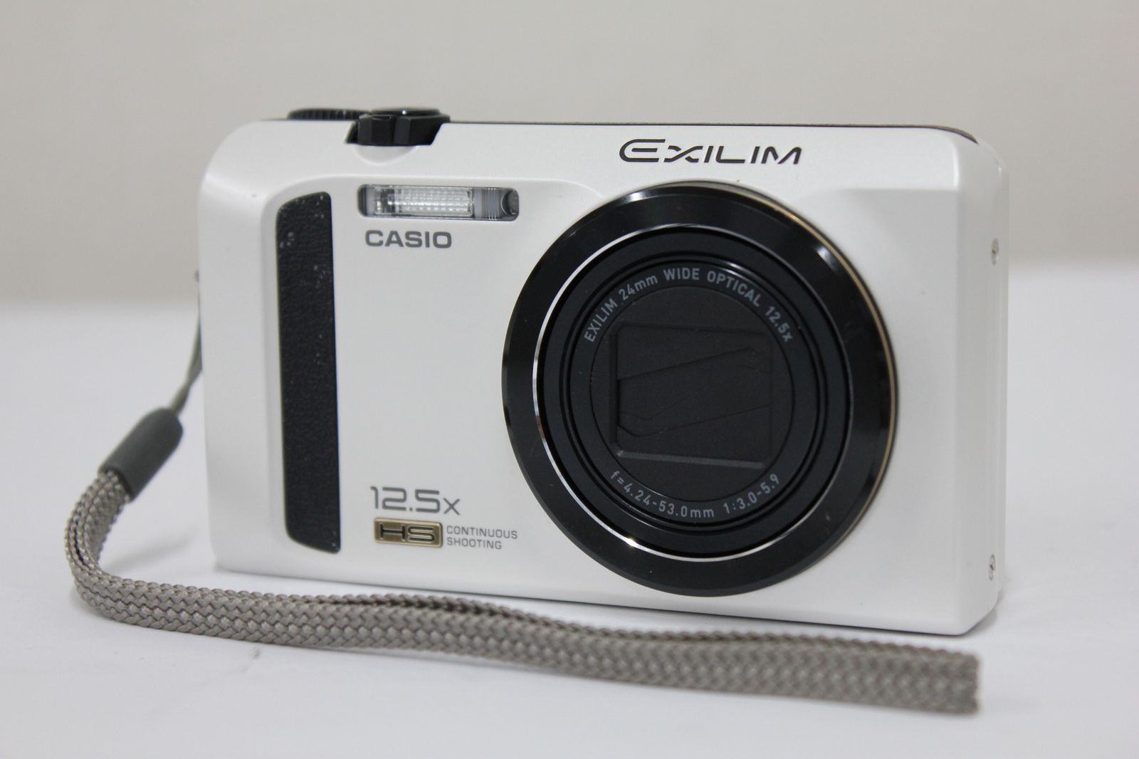 返品保証】 カシオ Casio EXILIM EX-ZR100 ホワイト 12.5x コンパクト