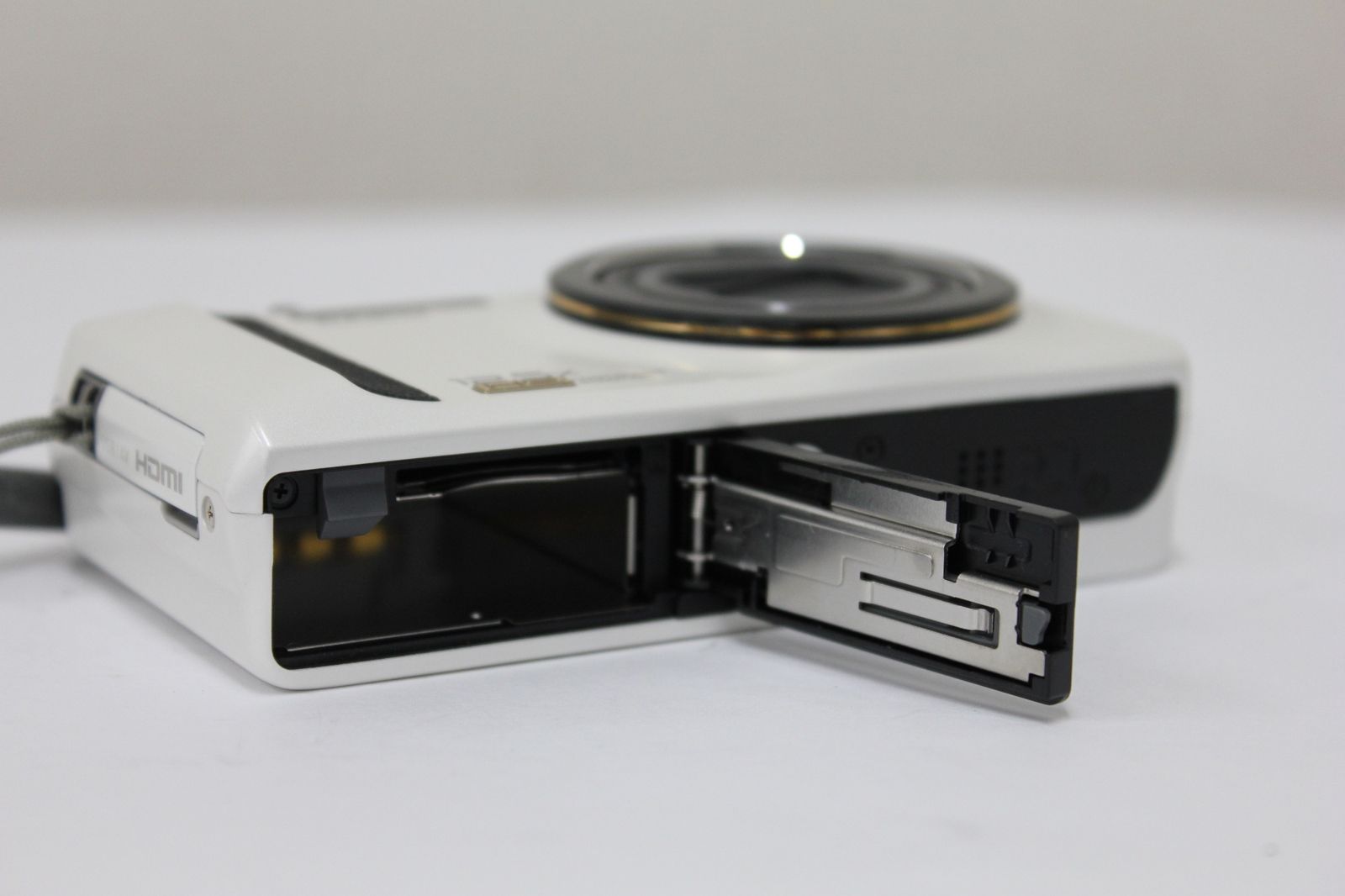 返品保証】 カシオ Casio EXILIM EX-ZR100 ホワイト 12.5x コンパクト