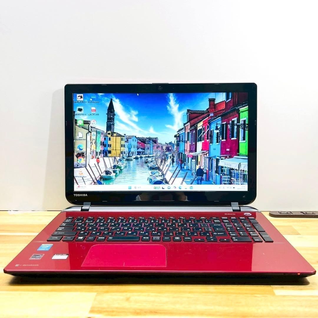 新品SSD✨メモリ8GB Windows11 東芝 ノートパソコン カメラ - メルカリ