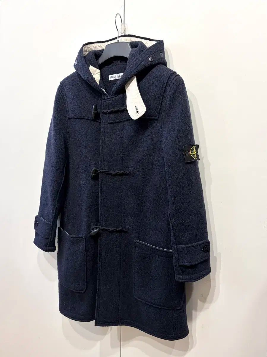 ストーンアイランド ダッフル コート ネイビー ウール100％ M S2978 Stone Island Duffle Coat Navy 100% Wool M S2978 | eBay