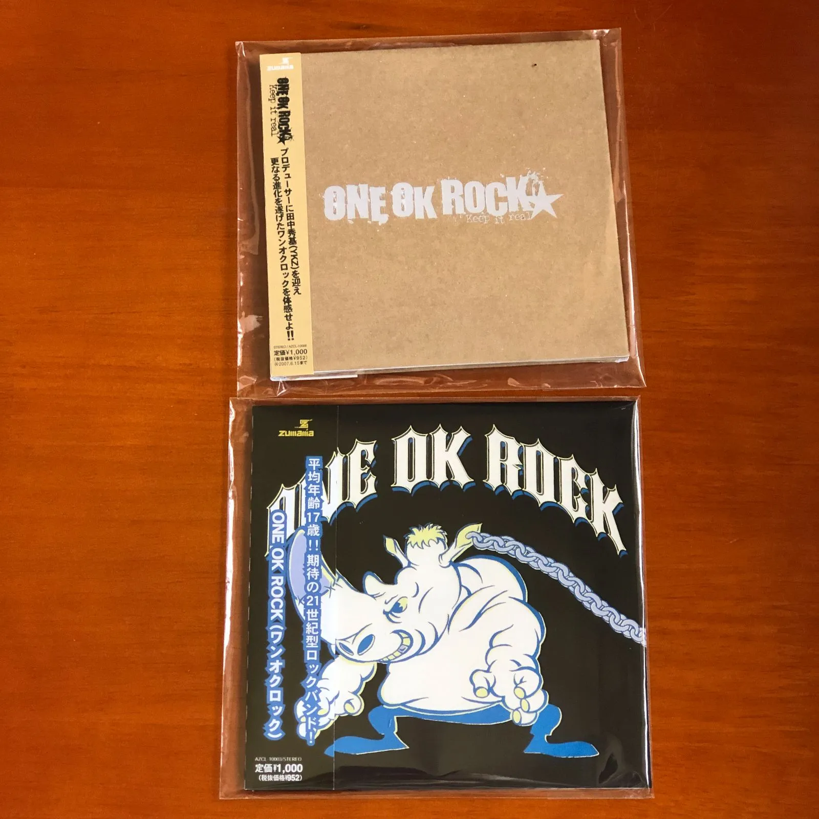 廃盤】ONE OK ROCK 1st & Keep it real 2枚セット ONE OK ROCK ワンオク