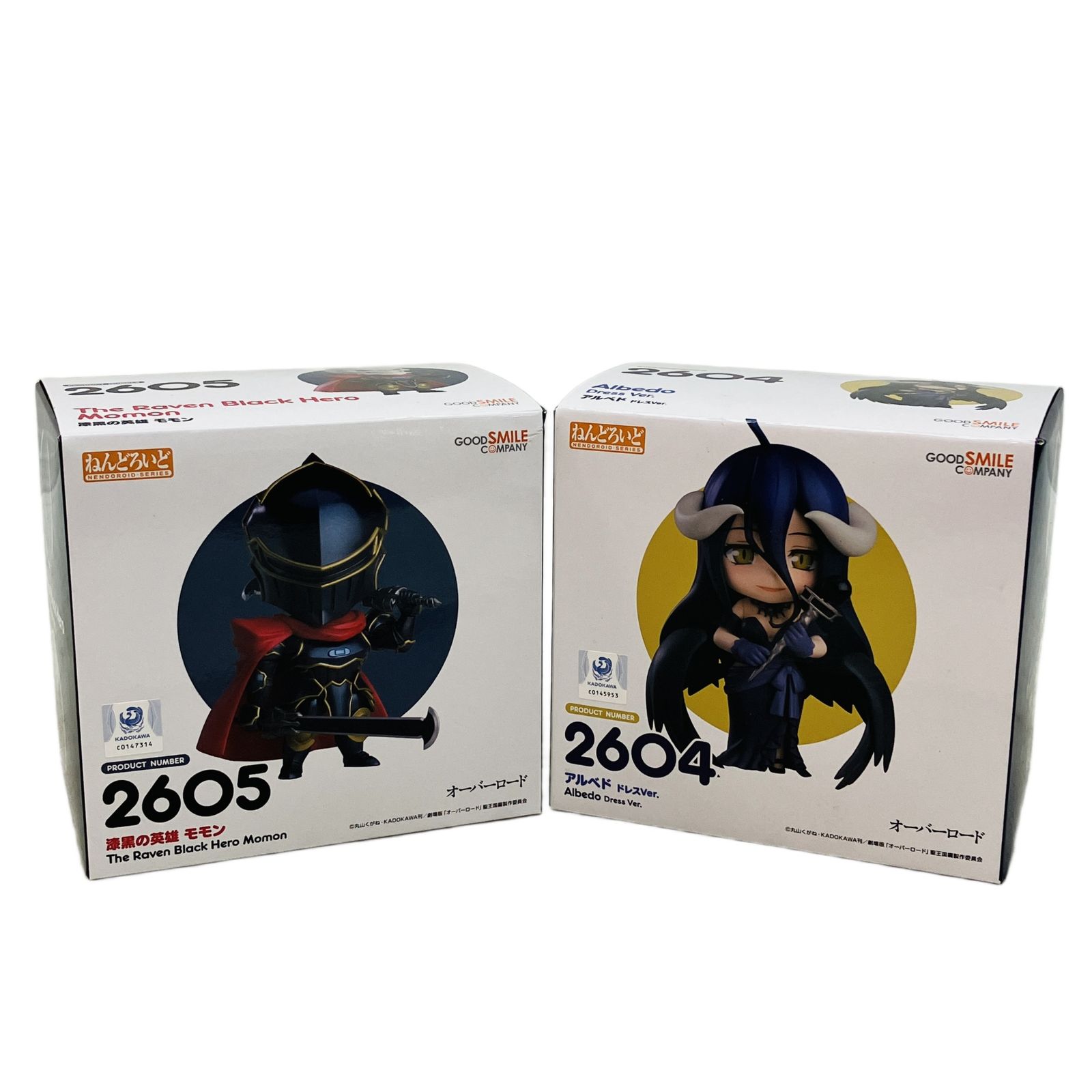 グッドスマイルカンパニー ねんどろいど 2604 2605 オーバーロード