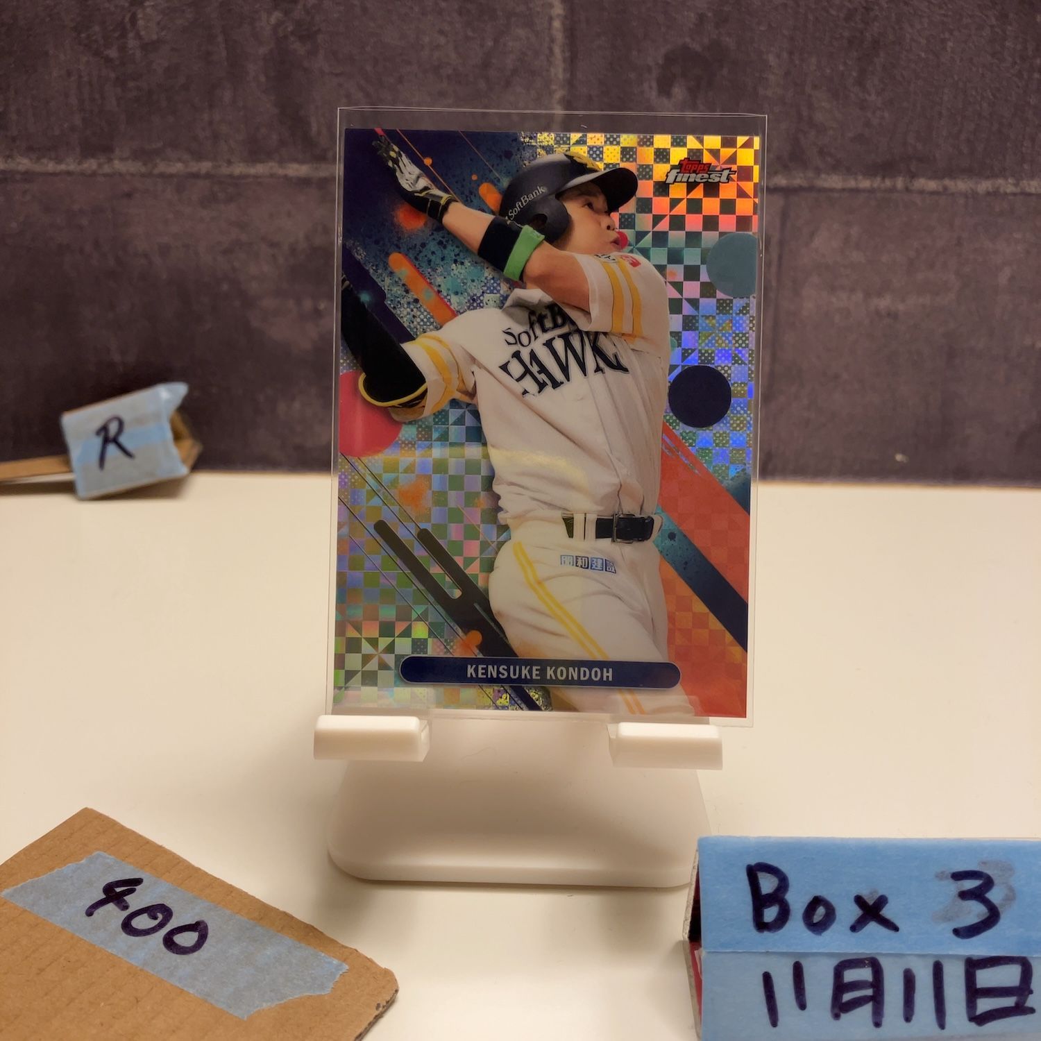 2025 Topps Finest 近藤健介 Kensuke Kondoh 福岡ソフトバンクホークス