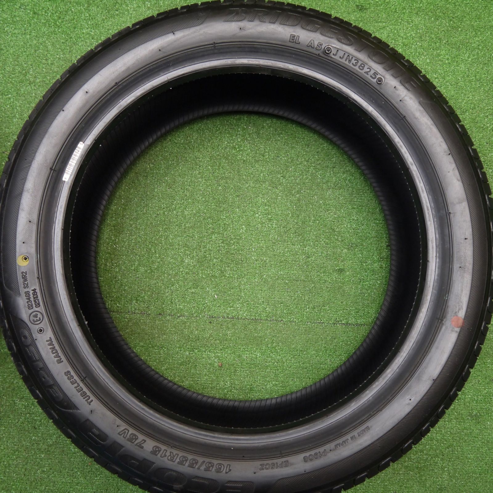 新車外し！25年☆165/55R15 ブリヂストン エコピア EP150 タイヤ 15 
