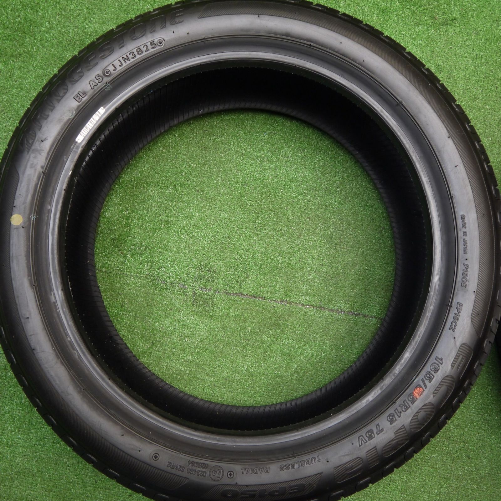 新車外し！25年☆165/55R15 ブリヂストン エコピア EP150 タイヤ 15 