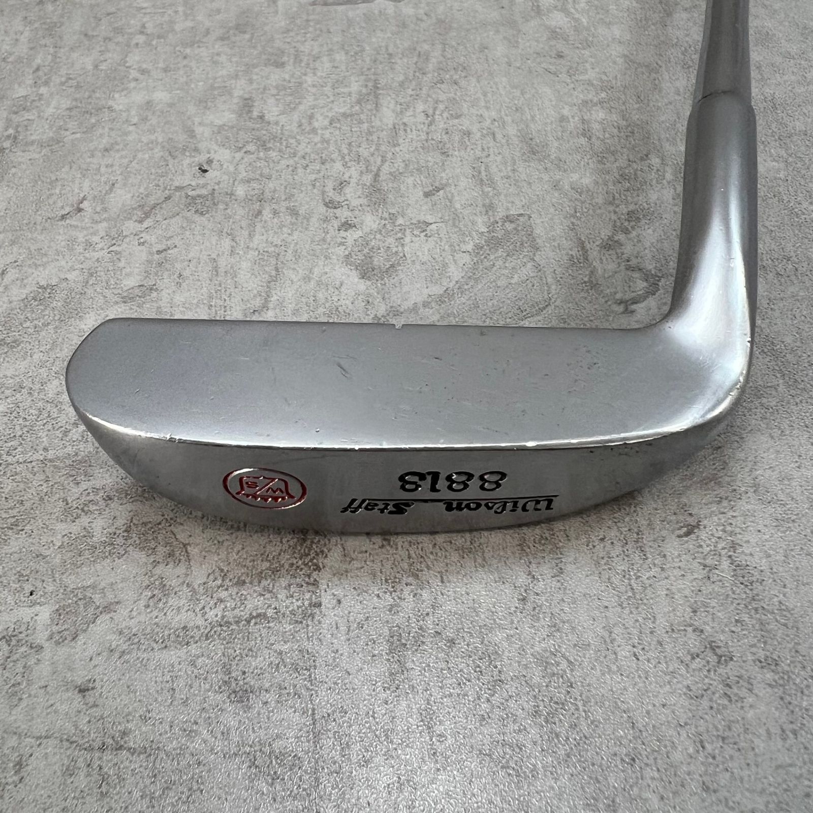 ウィルソンスタッフ 8813 メンズゴルフ パター 右利き用 L字 Wilson