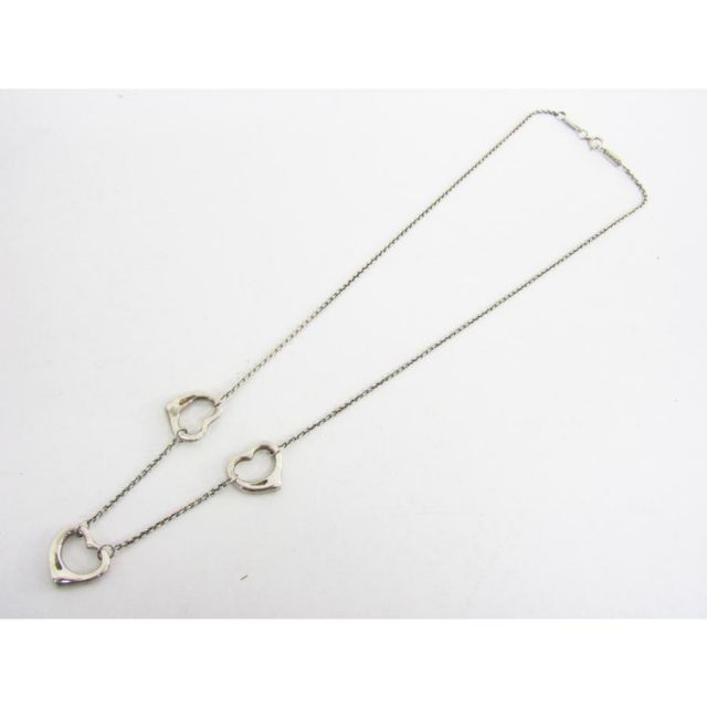 Tifanny&Co ティファニー ネックレス トリプルオープンハート