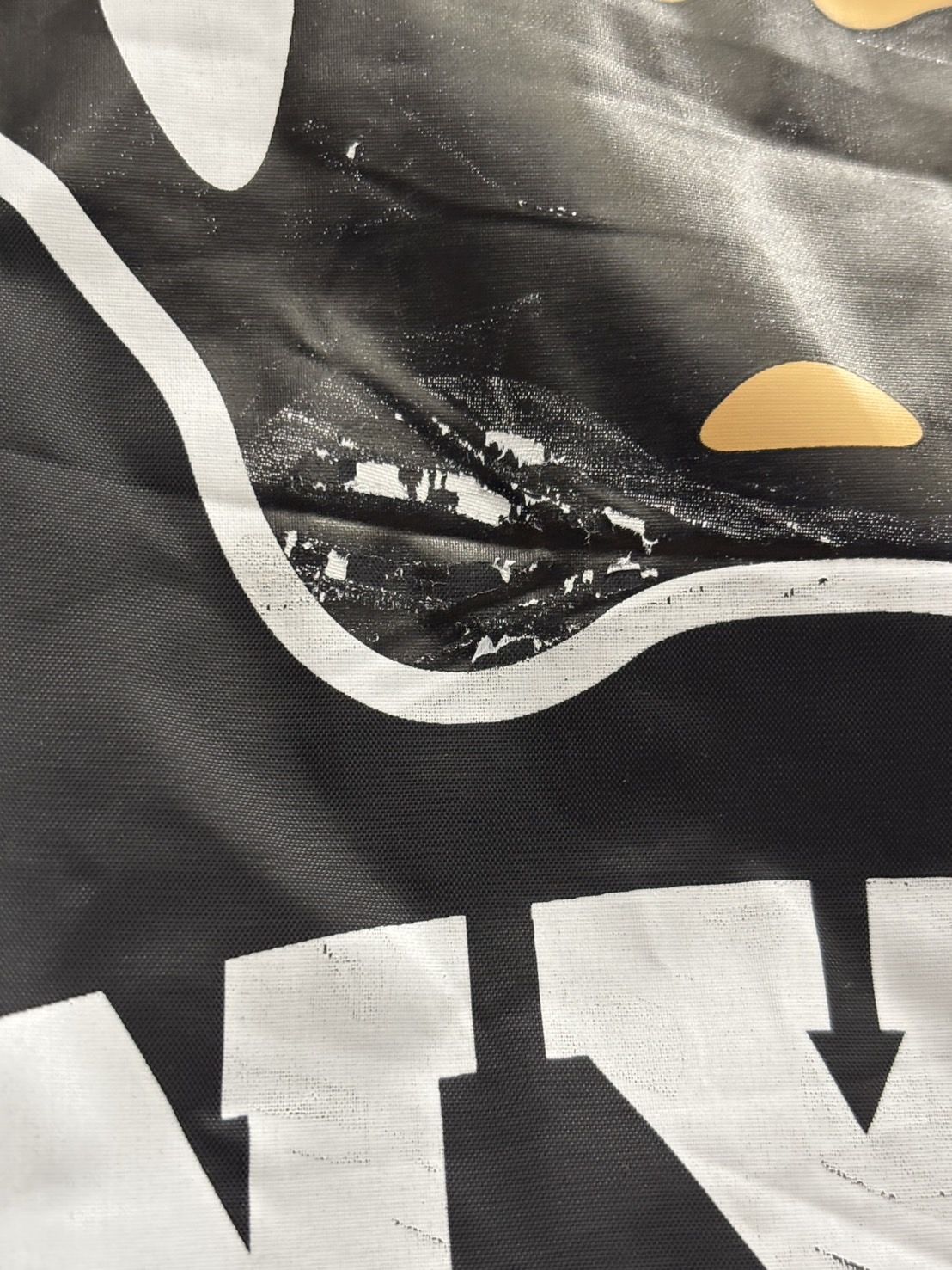 Victor Victor x Hardies コーチジャケットブラック XL Victor Victor Worldwide × Hardies Hardware コラボレーション