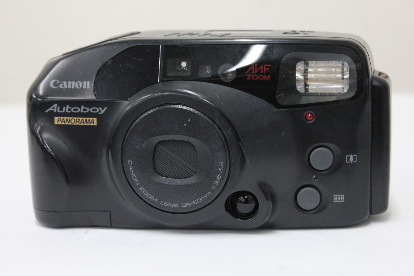 返品保証】 キャノン Canon Autoboy ブラック 38-60mm F3.8-5.6