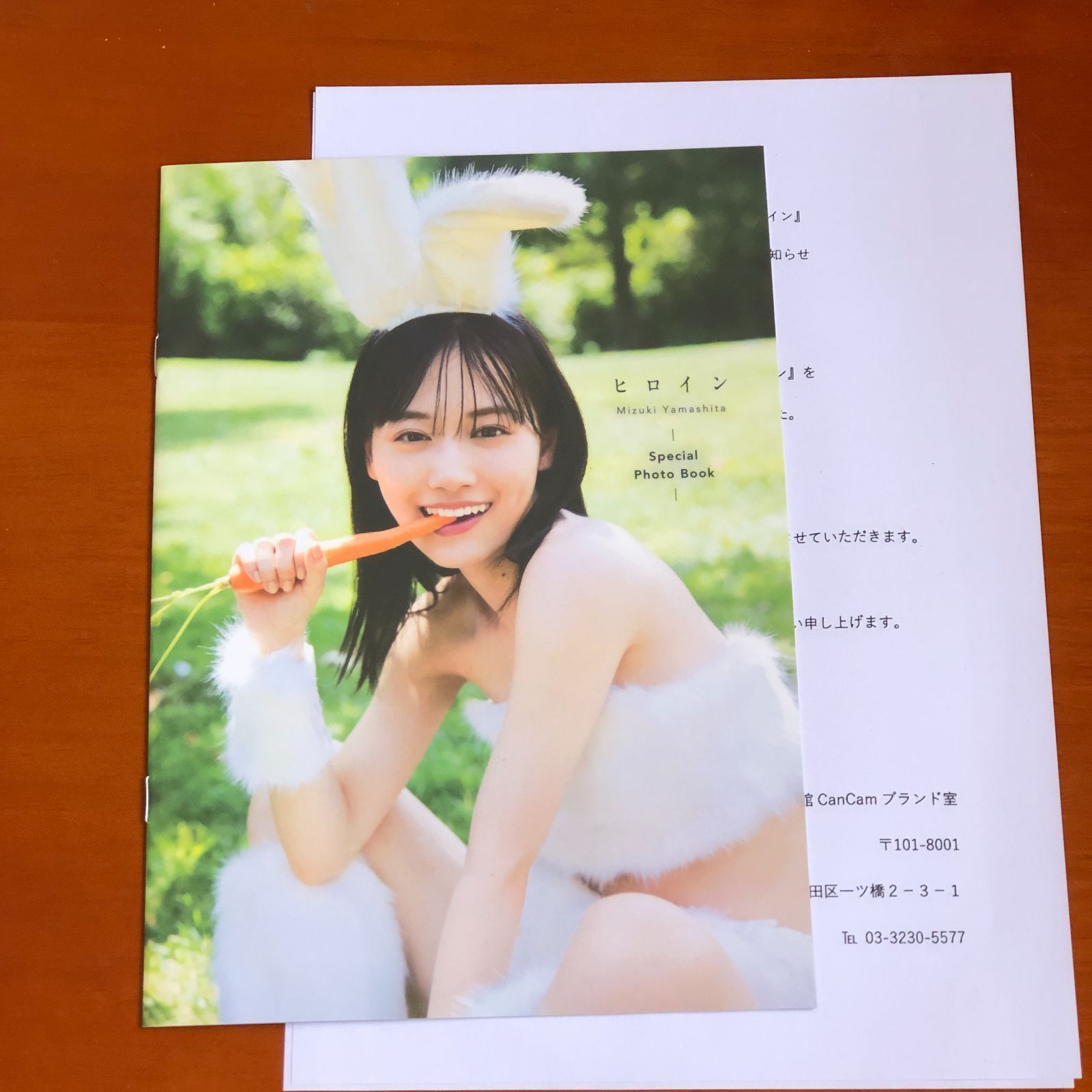 乃木坂46 山下美月 2nd写真集 ヒロイン アザーカット ミニブックミニ