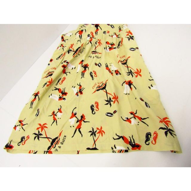 Aloha Blossom アロハブロッサム ワンピース 半袖 KING&QUEEN