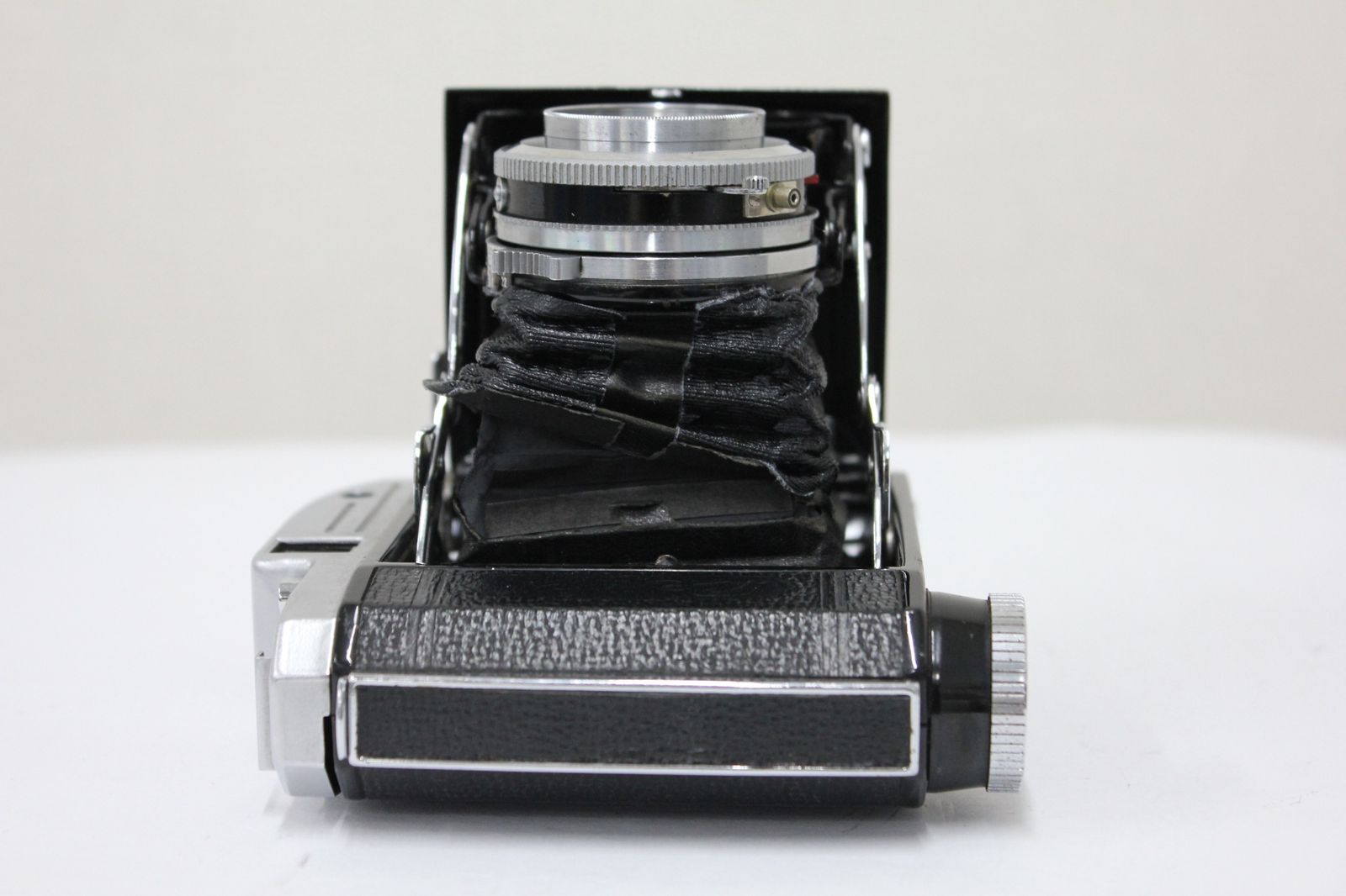 返品保証】 KONISHIROKU Pearl III Hexar 75mm F3.5 蛇腹カメラ e3987