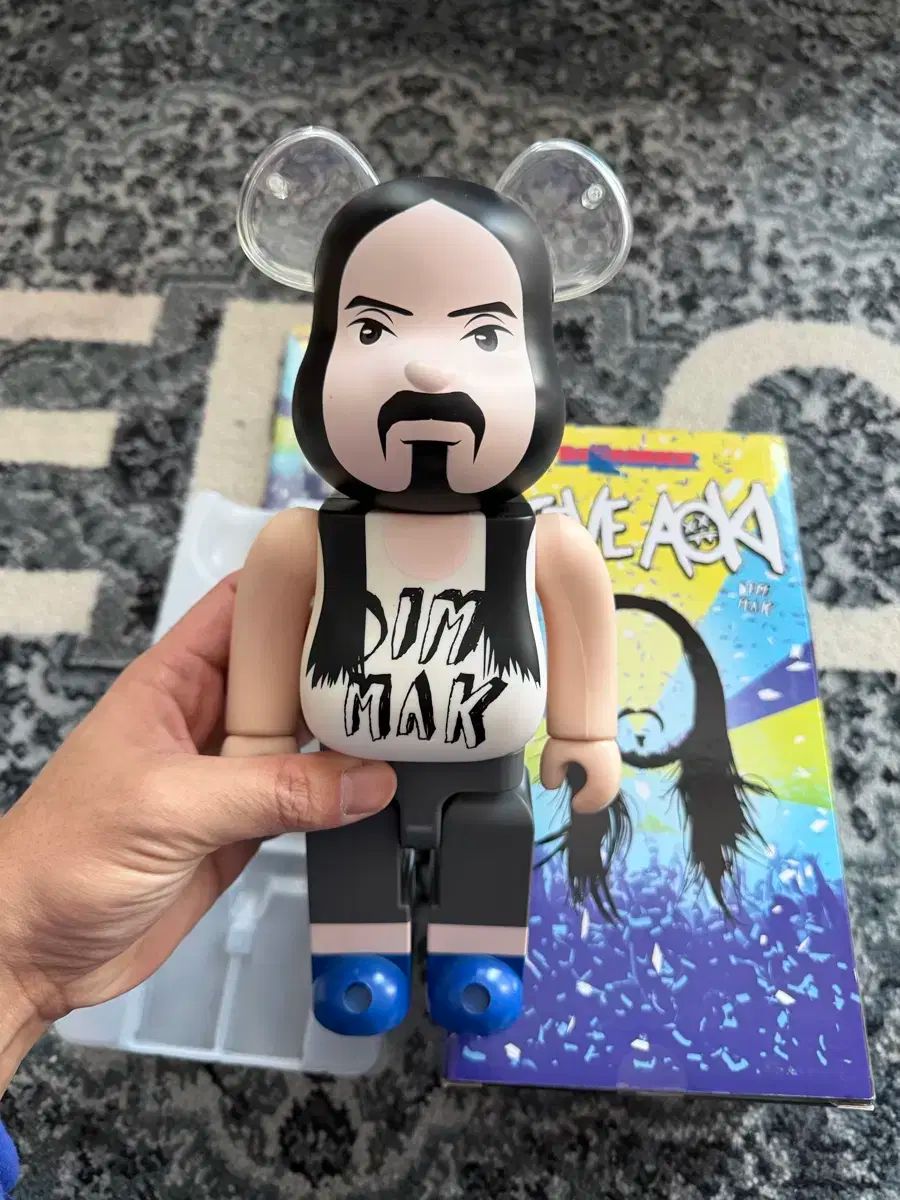 BE@RBRICK ベアブリック STEVE AOKI 400% フィギュア BE@RBRICK(ベアブリック) 400% + 100% スティーブ・アオキ
