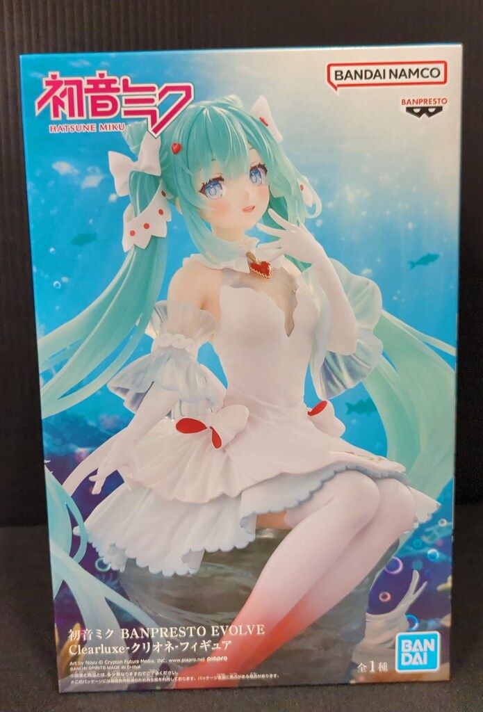 BANDAI SPIRITS BANPRESTO EVOLVE Clearluxe VOCALOID 初音ミク