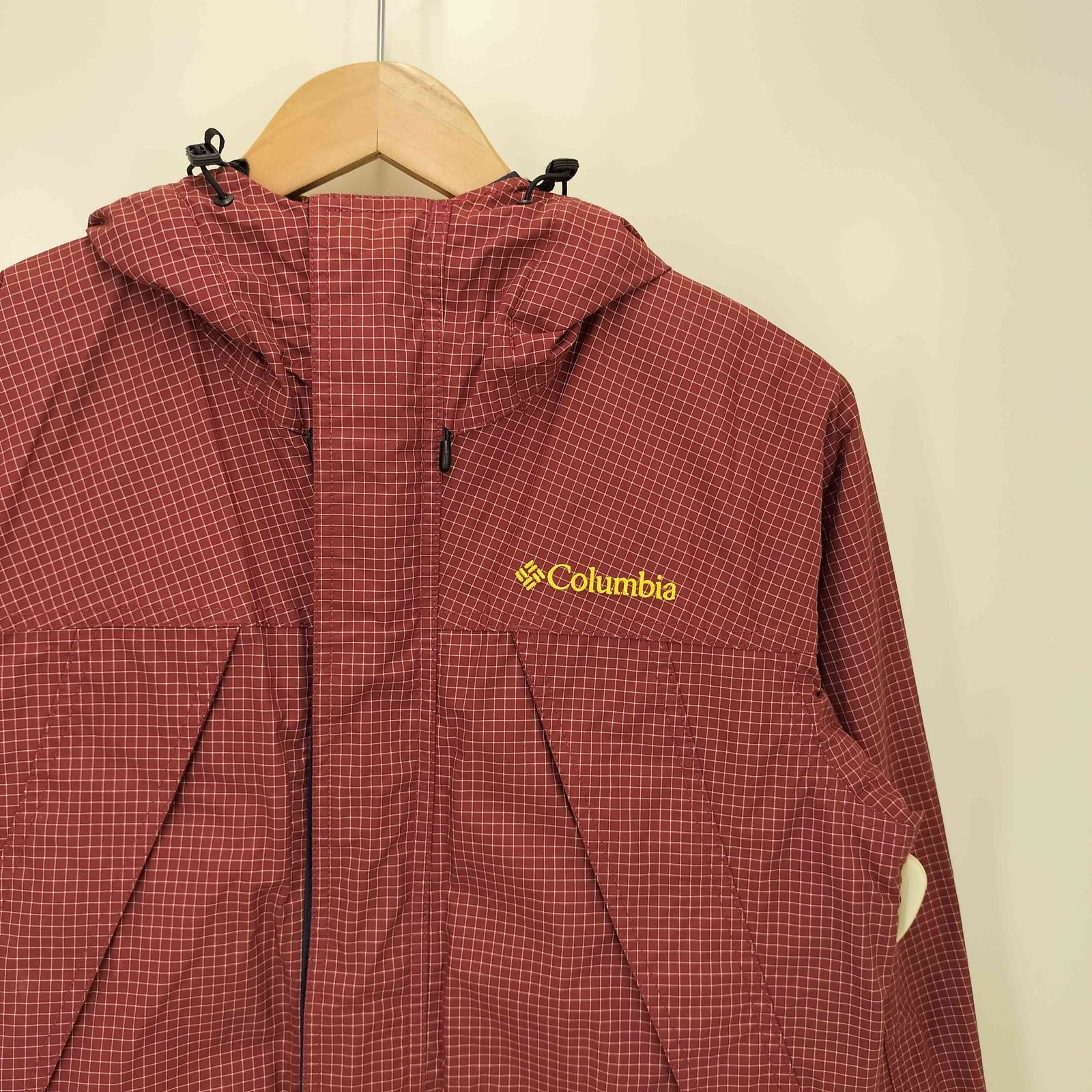 Columbia チェック マウンテンパーカー cityboy テック コロンビア Columbia チェック柄 マウンテンパーカー メンズ JPN：XS