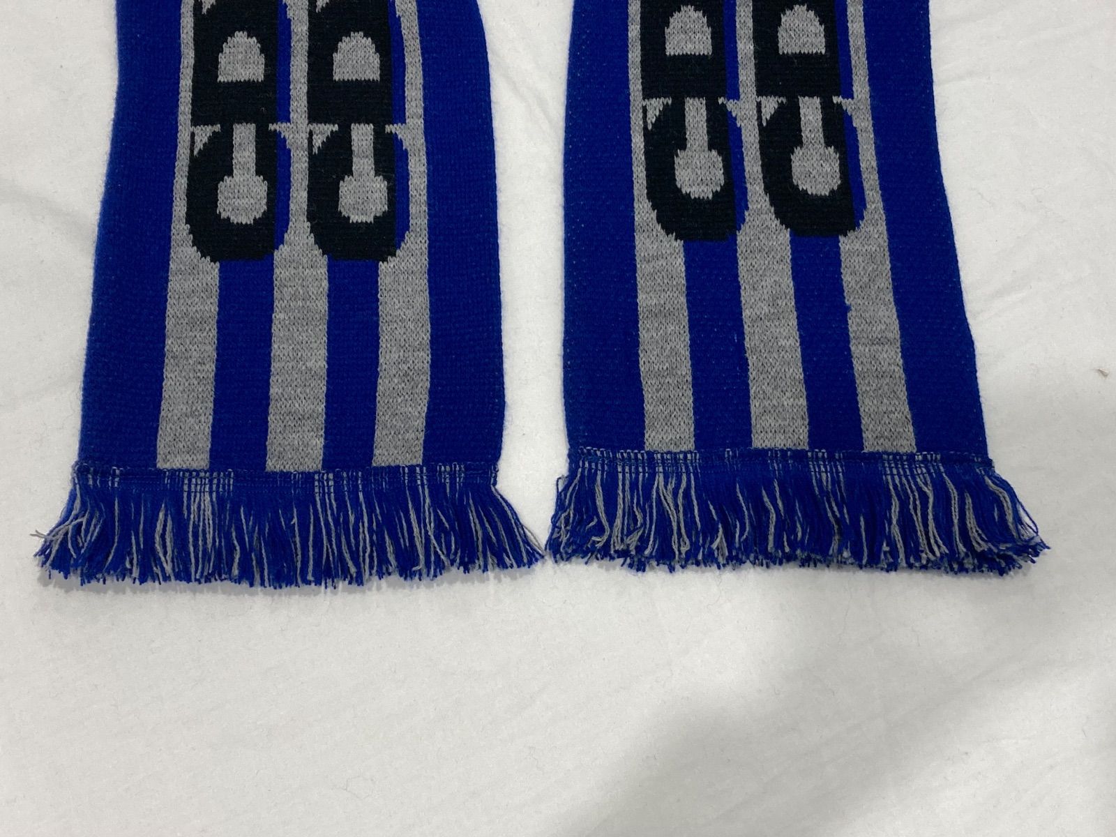 CDG シーディージー KNIT STOLE アクリルストール フリンジマフラー SZ