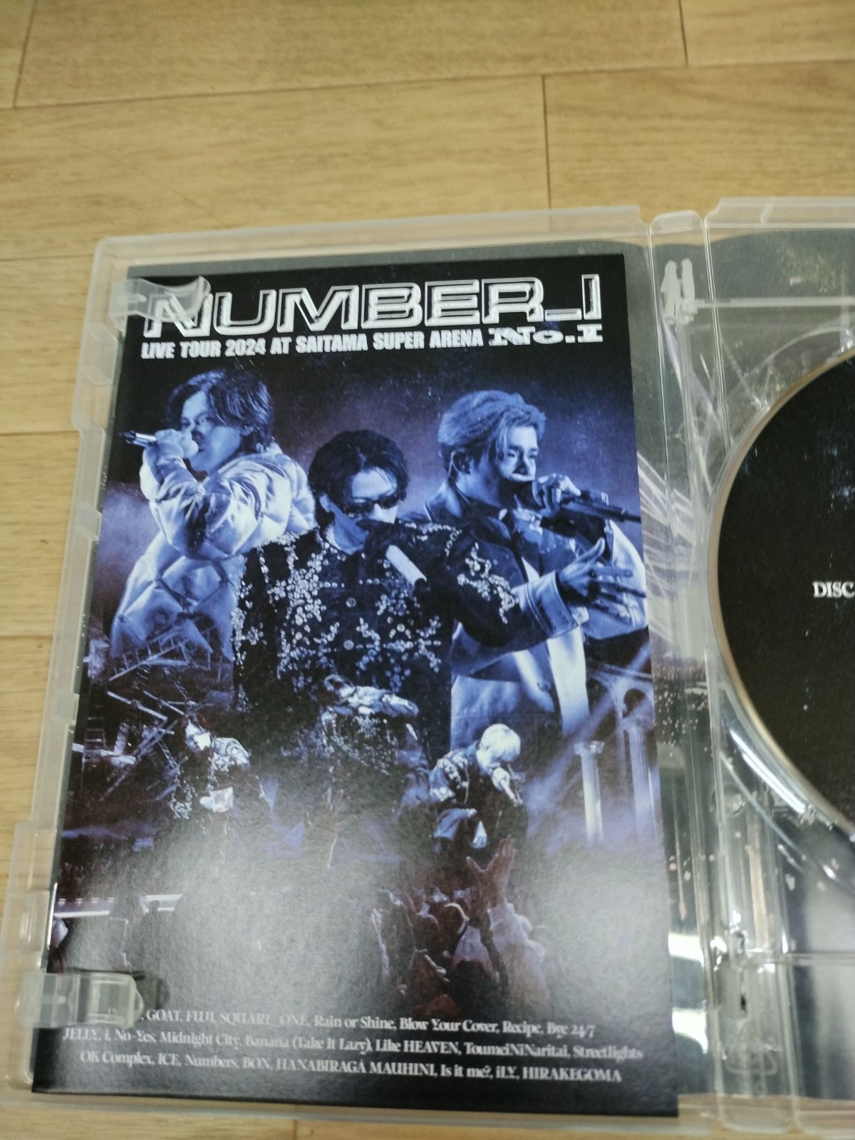☆【Blu-ray】Number_i LIVE TOUR 2024 No.I 通常版《HP22H》51731