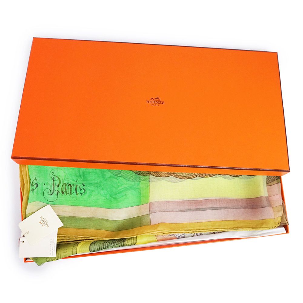 ⭐️新品⭐️エルメス スカーフ カレ140 デラ・カヴァレリア　シルクモスリン エルメス カレジェアン 140 モスリン Della Cavalleria デッラ