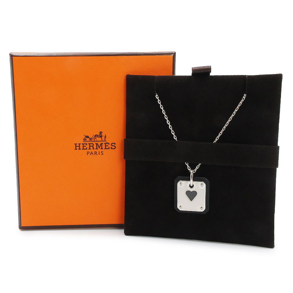 HERMES ヴェルティージュ・クール ネックレス　ハート型 新品未使用 ヴェルティージュ HERMES(エルメス) ネックレス・ペンダント