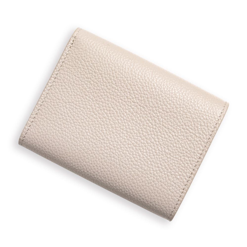 （未使用　展示品）ロエベ LOEWE トライフォールド ウォレット 三つ折り財布 ペブルグレインカーフスキン レザー 日本限定 ライトゴースト ライトグレー シルバー金具 CANBTR2X03 ロエベ トライフォールド ウォレット 三つ折り財布 ペブルグレイン