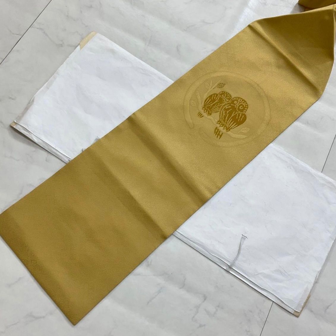 平和屋着物●全通柄　九寸名古屋帯　麻の葉文様　正絹　逸品　CABA1103hy 平和屋着物○全通柄 九寸名古屋帯 麻の葉文様 正絹 逸品 CABA1103hy