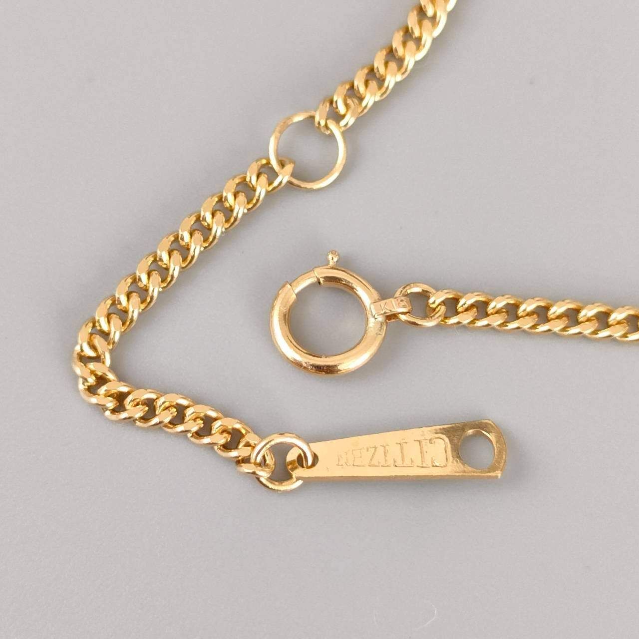 18金 K18 男女兼用 造幣局 シチズン 喜平ネックレス 6.35g 40.5