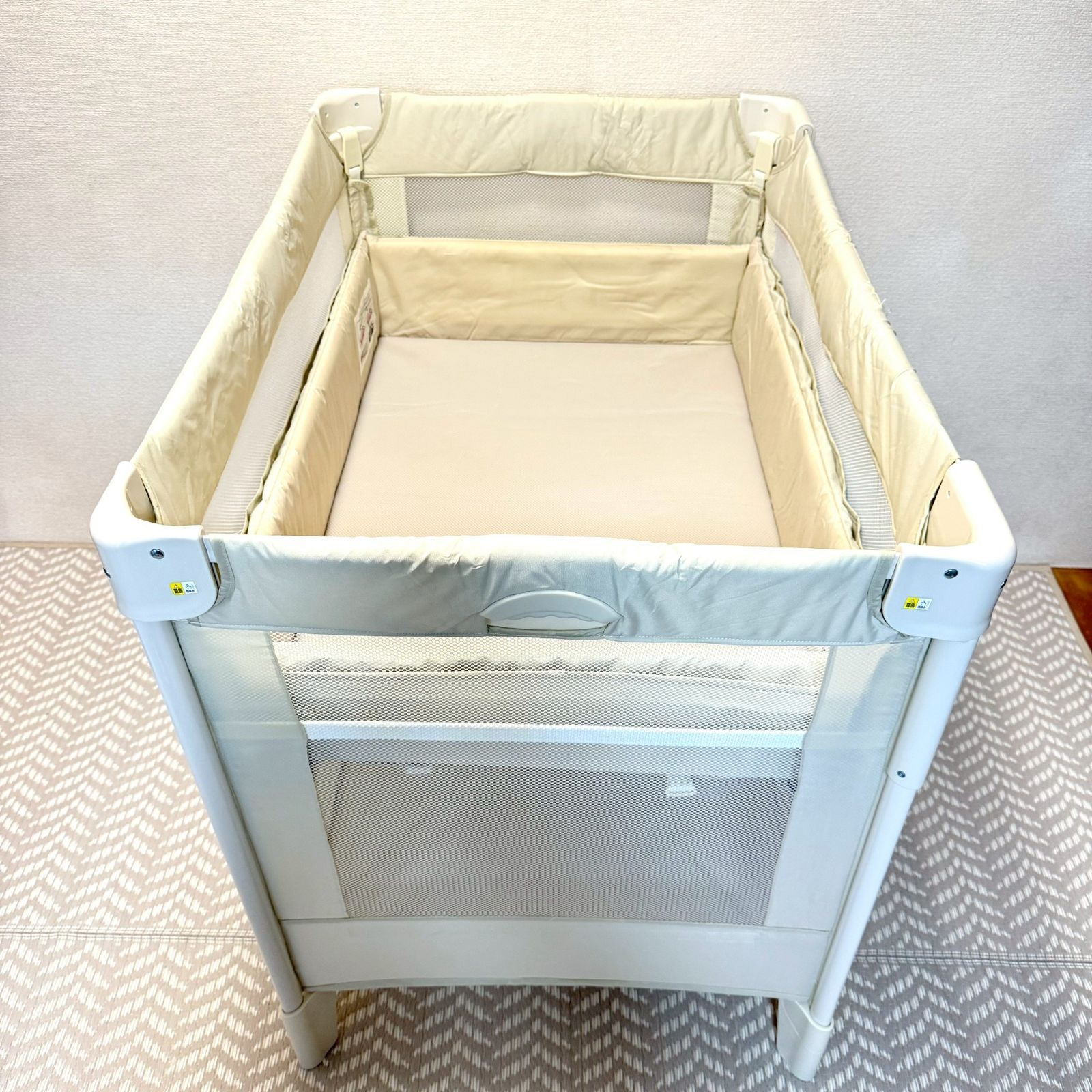 Aprica アップリカ ココネルエアー ベビーベッド 66046 - メルカリ