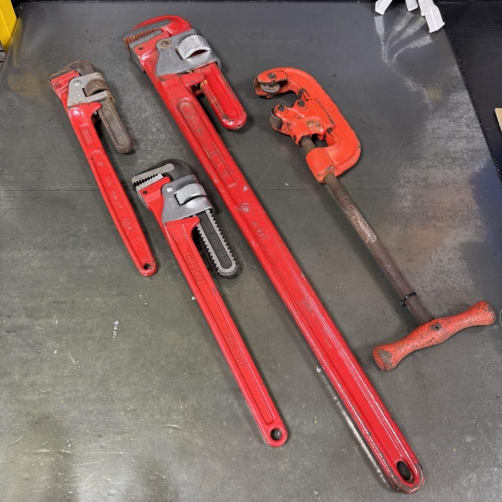 各メーカ パイプレンチまとめ＆パイプカッター HIT トラスコ ARM MCC等 202