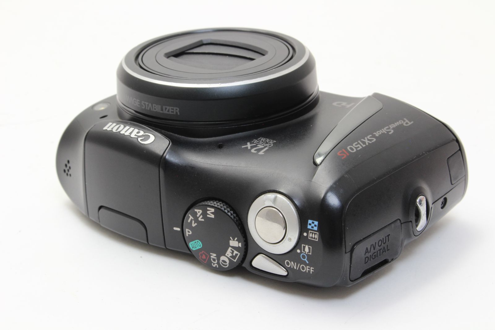B (並品) Canon キヤノン PowerShot SX150 IS ブラック 初期不良返品