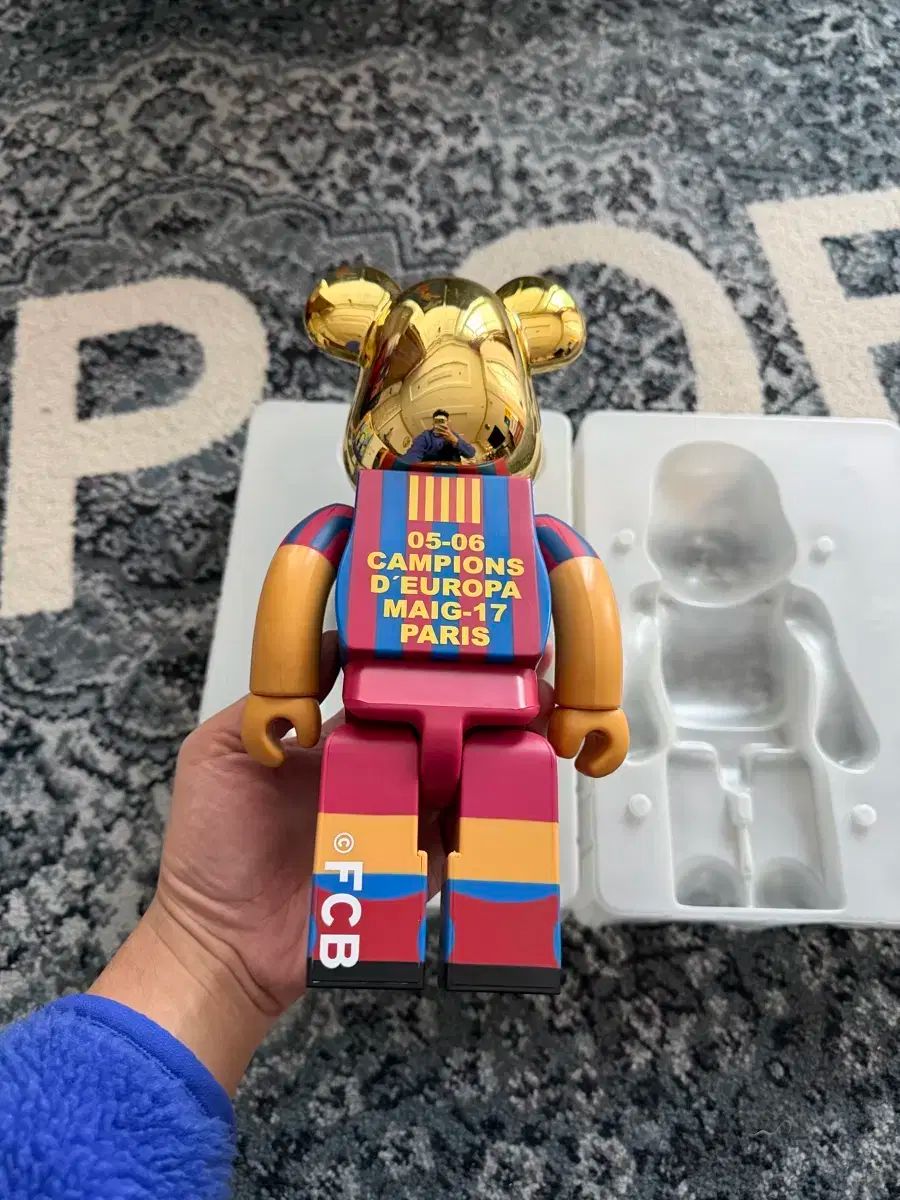 ベアブリック 400% FCバルセロナ チャンピオンズリーグ 優勝記念