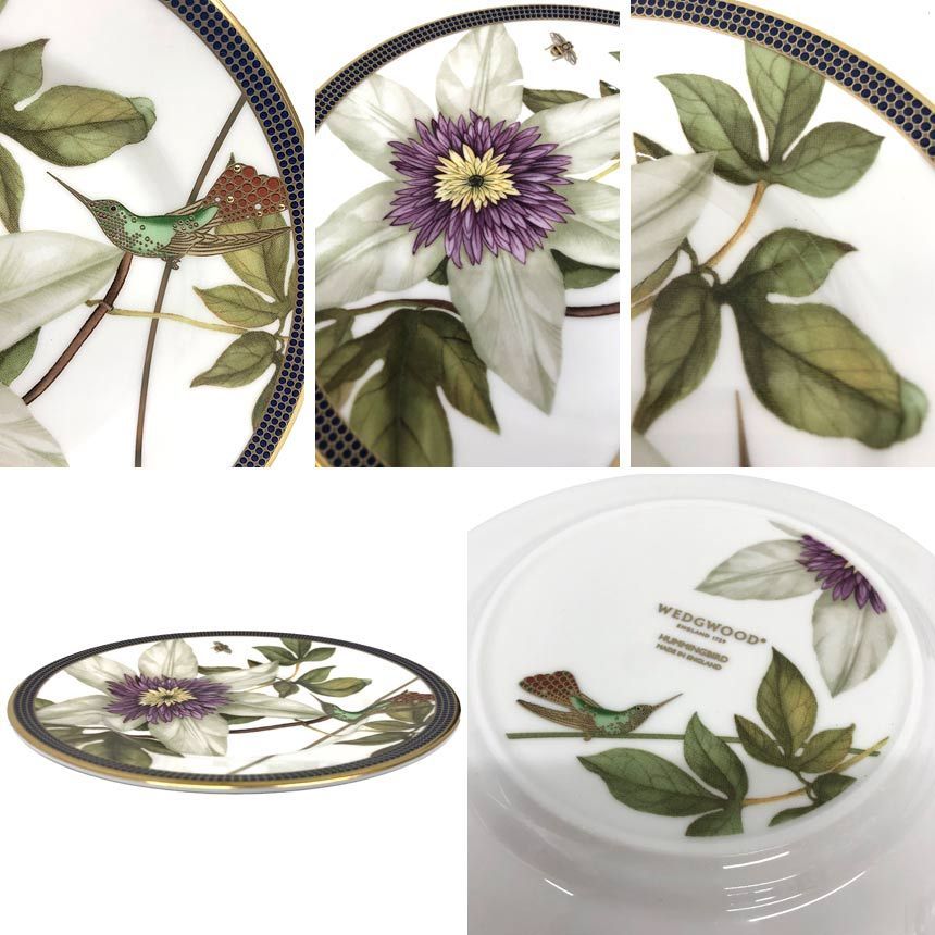 WEDGWOOD ウェッジウッド HUMMING BIRD ハミングバード 15cm プレート