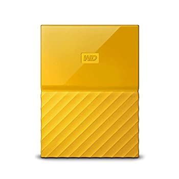 新品，人気SALE 【中古】WD ポータブルHDD 4TB USB3.0 イエロー 暗号化 パスワード保護 3年 My Passport WDBYFT0040BYL-WESN カードリーダー・ライター