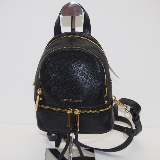 MICHAEL KORS RHEA ZIP レザー バックパック リュック BAG 鞄 ∴WB1093