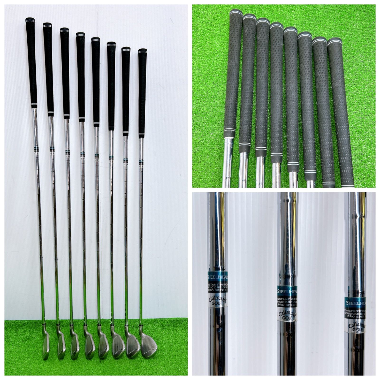 左利き レフティ】キャロウェイ スチールヘッド X-14 アイアンセット 8