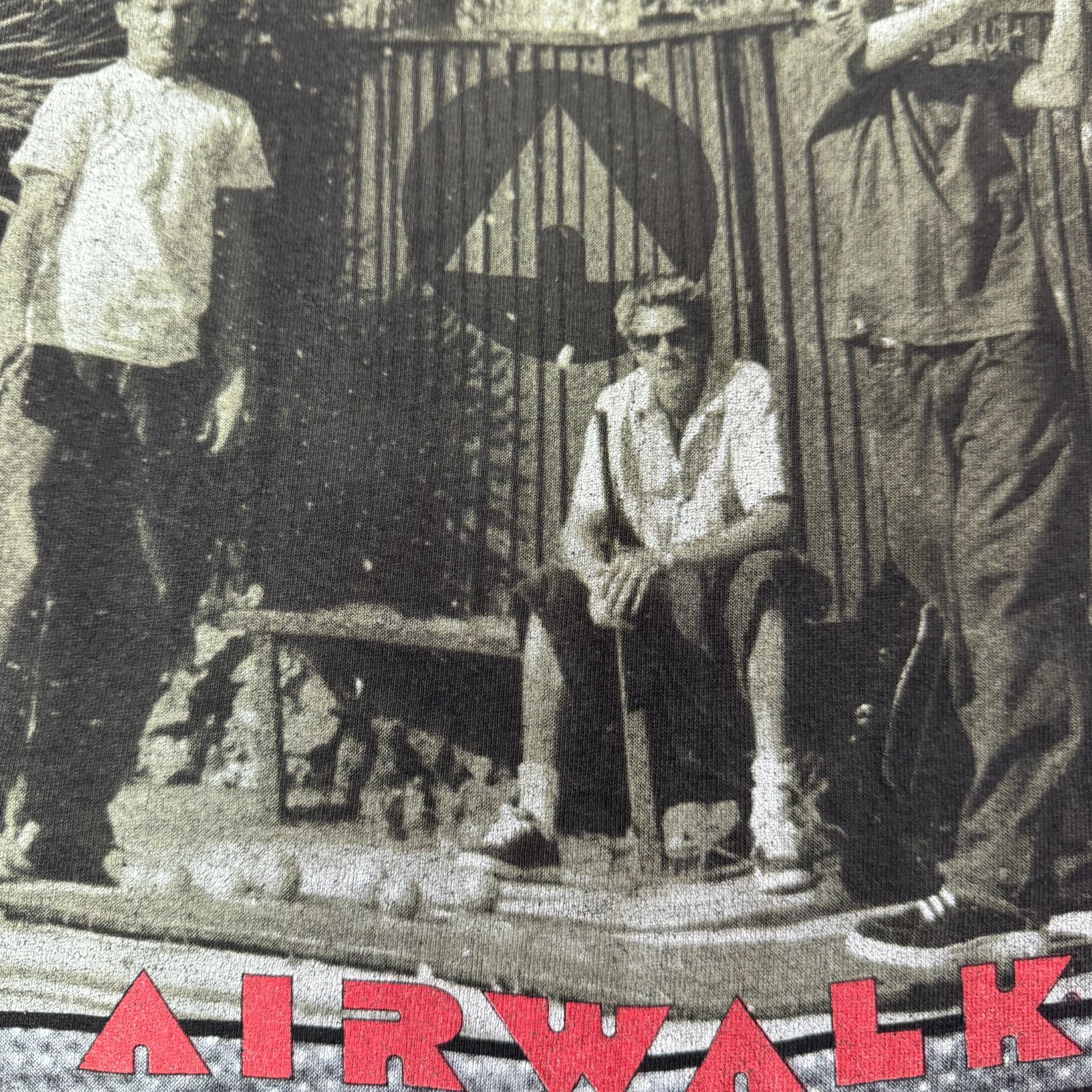 90s Airwalk ストリート フォト Tシャツ Mサイズ エアウォーク 