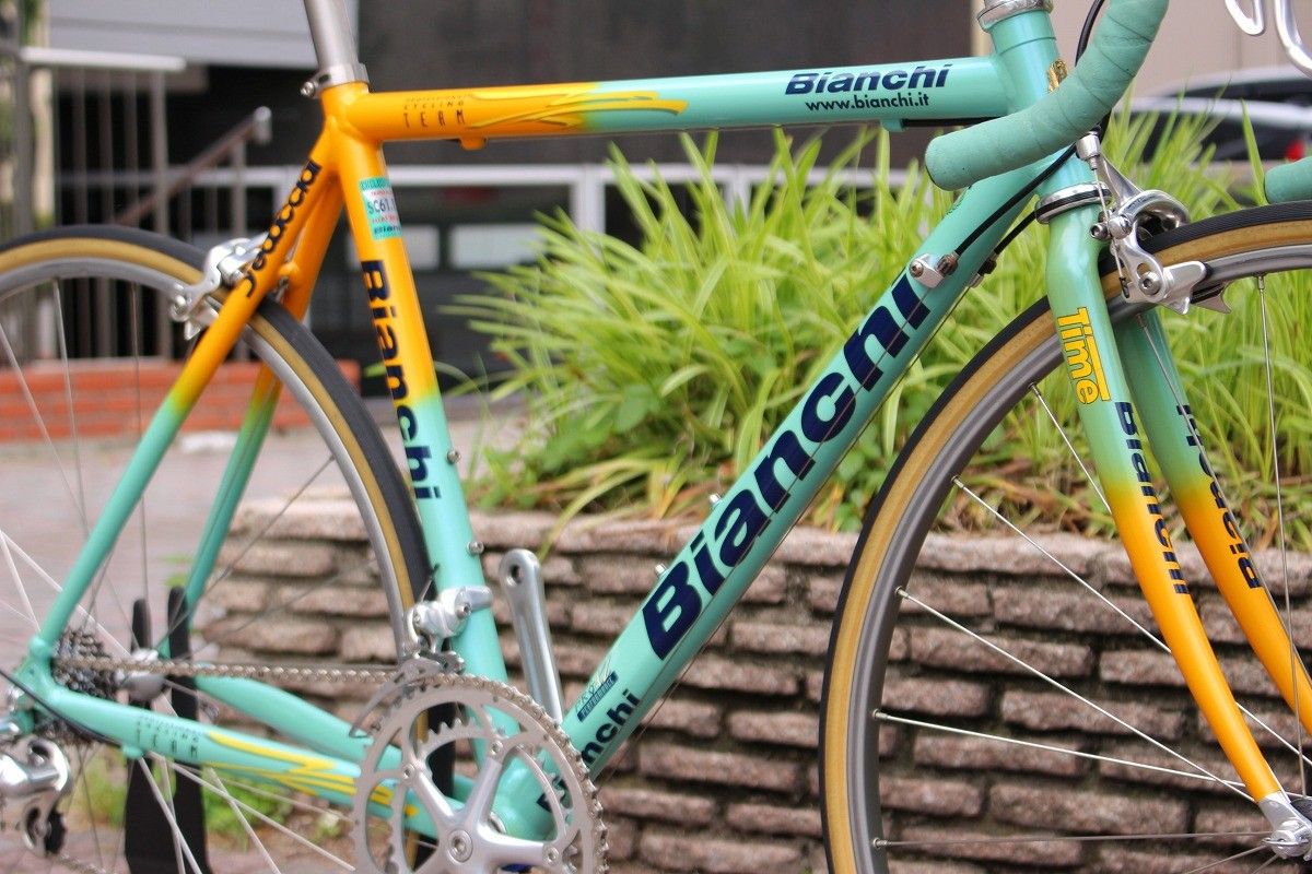 訳あり】ビアンキ BIANCHI メガプロ MEGA PRO XL GIRO ED 1999 カンパ